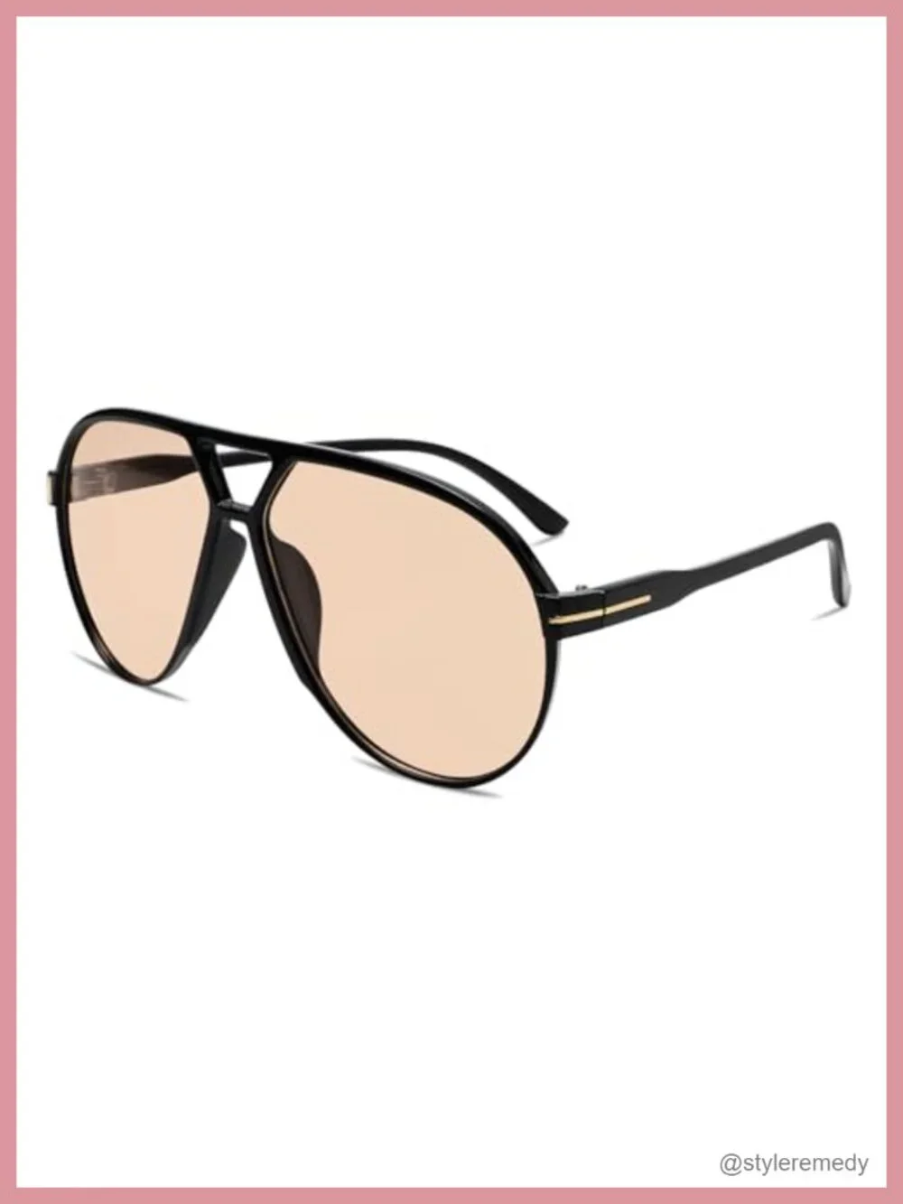 N/A retro aviator